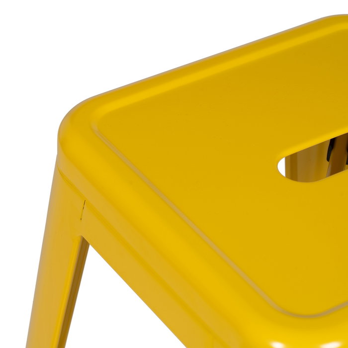 Taburete Amarillo Metal Dallas 43,50 X 43,50 X 76,50 cm (Set de 2) Taburete Amarillo Metal Dallas 43,50 X 43,50 X 76,50 cm (Set de 2)