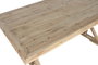 DKD Home Decor Mesa de Comedor Abeto y MDF Natural 200x100x80
