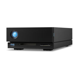 LaCie 1big Dock 10TB - Disco Duro Externo Thunderbolt 3 y USB 3.1, 7200 RPM, para Mac y PC, Color Negro