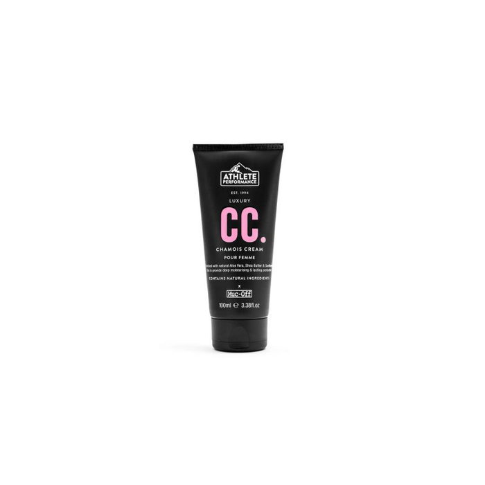 Muc-Off Crema de badana de lujo hidratante y protectora para atletas de resistencia, enriquecida con aloe vera y manteca de karité