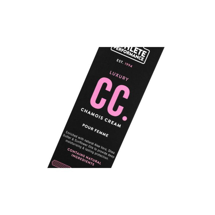 Muc-Off Crema de badana de lujo hidratante y protectora para atletas de resistencia, enriquecida con aloe vera y manteca de karité