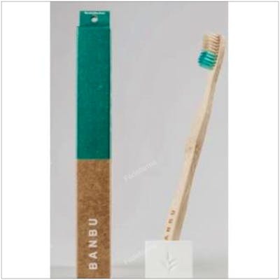 BANBU Cepillo Dental Adulto Medio Verde BANBU Cepillo Dental Adulto Medio Verde