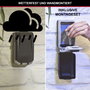Master Lock Caja de llaves 5425EURD con combinación retroiluminada y soporte de pared
