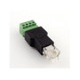 ALLNET Pack de 2 conectores TK RJ11 6P4C con terminal de bloque o contacto de tornillo