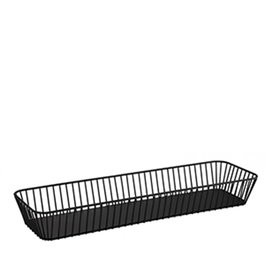 APS Cesta GN 2/4 para Buffet y Exposición - Cesta de Metal Urbana 53 x 16.2 cm