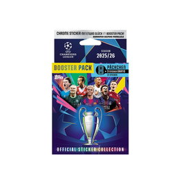Topps/Merlin Liga de Campeones de la UEFA 2025/26 Sticker Collection Eco Pack