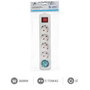 GSC Evolution Base múltiple Serie Mega 5T con interruptor