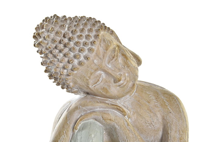 DKD Home Decor Figura Oriental Resina Azul Verde Blanco 13 x 12.5 x 18.5 cm DKD Home Decor Figura Oriental Resina Azul Verde Blanco 13 x 12.5 x 18.5 cm