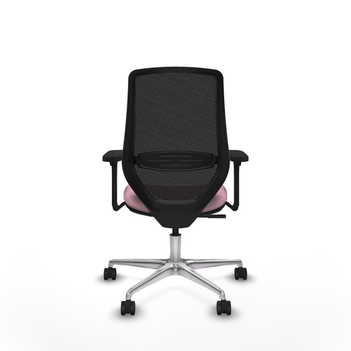 PIQUERAS Y CRESPO Silla de oficina Mardos con mecanismo Sincro, Rosa y Negro PIQUERAS Y CRESPO Silla de oficina Mardos con mecanismo Sincro, Rosa y Negro