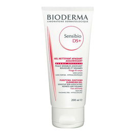 Bioderma Sensibio DS+ Gel Limpiador Suave para Pieles Sensibles e Irritadas, 200 ml