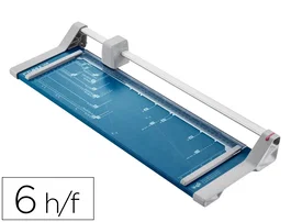 Dahle 508 Cizalla de Rodillo para DIN A3 con Base Metálica, Capacidad 6 Hojas, Ideal Uso Doméstico