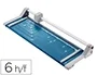 Dahle 508 Cizalla de Rodillo para DIN A3 con Base Metálica, Capacidad 6 Hojas, Ideal Uso Doméstico