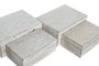 DKD Home Decor Set de 2 Joyeros Aylia en Mango y Aluminio