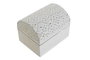 DKD Home Decor Joyero Árabe Dorado Blanco Set de 2 8 x 8 x 10.5 cm