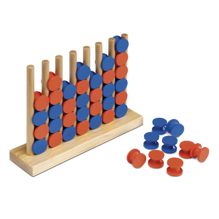 Cayro Juego Acierta 4 de madera con 42 piezas
