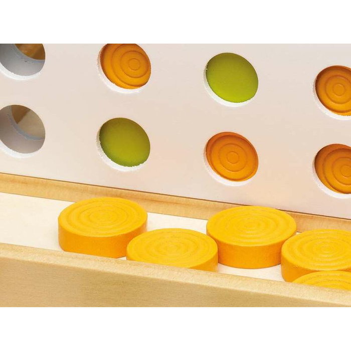 Cayro Juego Acierta 4 de madera con 42 piezas
