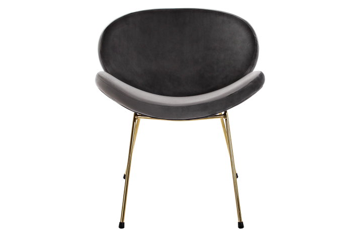 DKD Home Decor Silla Jiete Polyester Terciopelo Negro DKD Home Decor Silla Jiete Polyester Terciopelo Negro