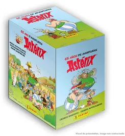 Panini Astérix (65 aniversario) Caja de 36 bolsillos - 180 pegatinas PAN8051708018035