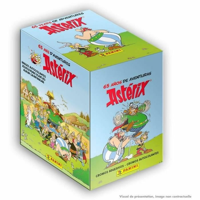 Panini Astérix (65 aniversario) Caja de 36 bolsillos - 180 pegatinas Panini Astérix (65 aniversario) Caja de 36 bolsillos - 180 pegatinas