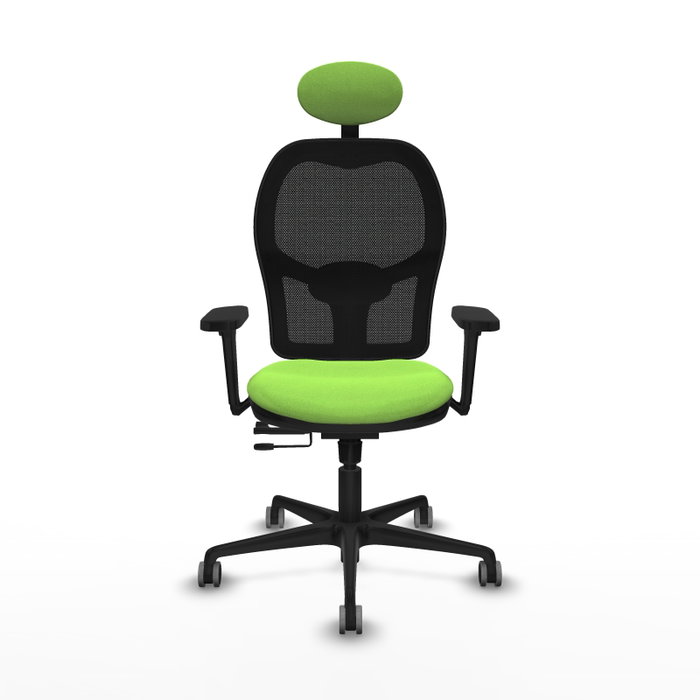 PIQUERAS Y CRESPO Silla de oficina Jorquera con mecanismo Sincro/Traslack, Pistacho y Negro PIQUERAS Y CRESPO Silla de oficina Jorquera con mecanismo Sincro/Traslack, Pistacho y Negro