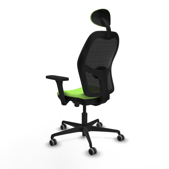 PIQUERAS Y CRESPO Silla de oficina Jorquera con mecanismo Sincro/Traslack, Pistacho y Negro PIQUERAS Y CRESPO Silla de oficina Jorquera con mecanismo Sincro/Traslack, Pistacho y Negro