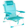 AKTIVE Silla de playa plegable 48x58x76cm