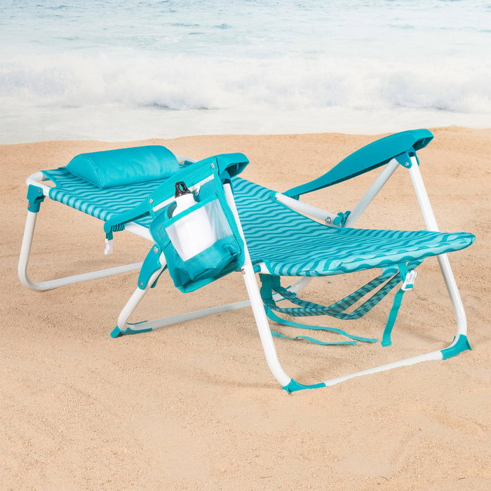 AKTIVE Silla de playa plegable 48x58x76cm