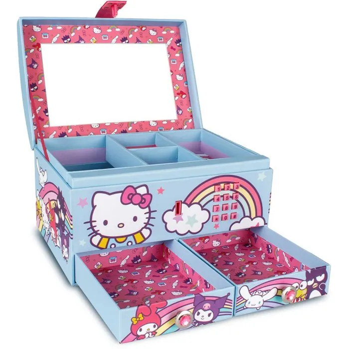 KIDS LICENSING Joyero secreto Hello Kitty and Friends con sonido y código KIDS LICENSING Joyero secreto Hello Kitty and Friends con sonido y código