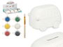 Pincello Hucha para Pintar Furgoneta con 6 Colores y Pincel 12 x 8.5 x 8.5 cm (Set de 24)