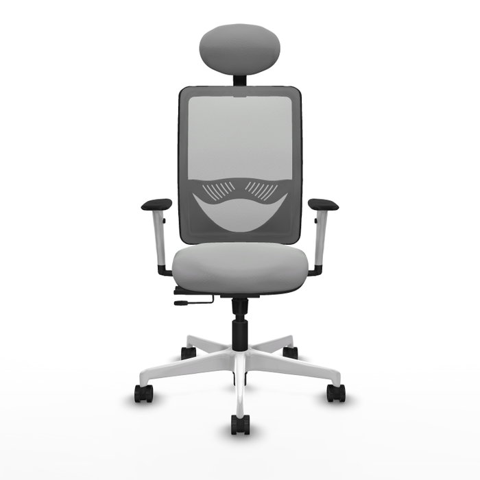PIQUERAS Y CRESPO Silla de oficina Zulema Gris con mecanismo Sincro/Traslack PIQUERAS Y CRESPO Silla de oficina Zulema Gris con mecanismo Sincro/Traslack