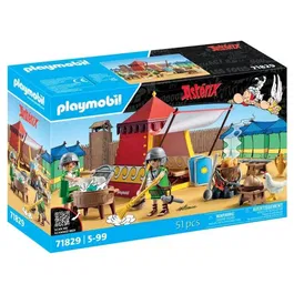 Playmobil 71829 Astérix: Tienda de los Legionarios Juego de Construcción