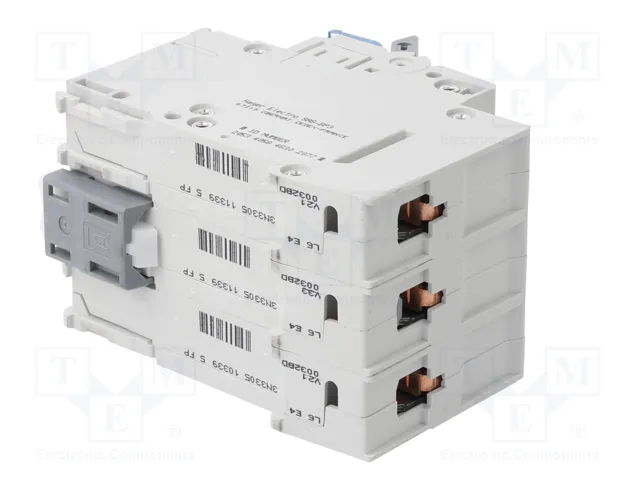 Hager MBN332 Interruptor magnetotérmico 3 polos 6kA B-32A Hager MBN332 Interruptor magnetotérmico 3 polos 6kA B-32A