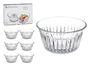 Pasabahce Set 6 Boles Frezya 175ml Transparente Vidrio 9.8 x 5 cm (Set de 4)