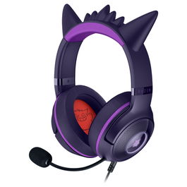 Razer Kraken Kitty V2 Pokémon Gengar Ed. Auriculares Alámbricos USB con Retroiluminación Rosa para Juego