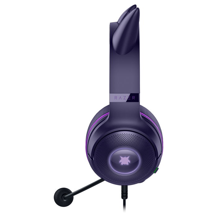 Razer Kraken Kitty V2 Pokémon Gengar Edition - Auriculares Gaming con Iluminación RGB