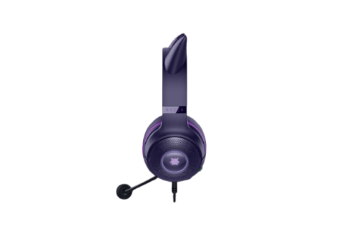 Razer Kraken Kitty V2 Pokémon Gengar Ed. Auriculares Alámbricos USB con Retroiluminación Rosa para Juego