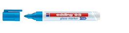 EDDING 95 Marcador para Cristal Azul Claro (Set de 10)