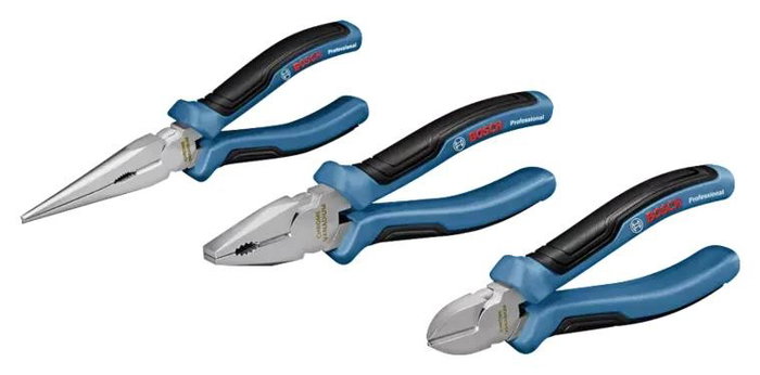 Bosch Professional Juego de 3 alicates