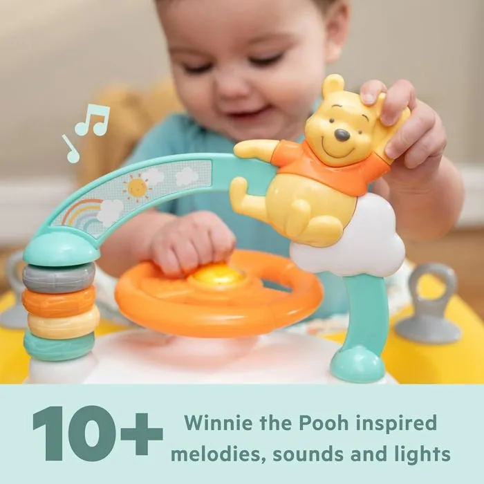 Bright Starts Andador de Actividades para Bebé Disney Baby Winnie, 2 en 1, Plegable, con Música y Luces, Altura Ajustable - AABVA72018 Bright Starts Andador de Actividades para Bebé Disney Baby Winnie, 2 en 1, Plegable, con Música y Luces, Altura Ajustable - AABVA72018