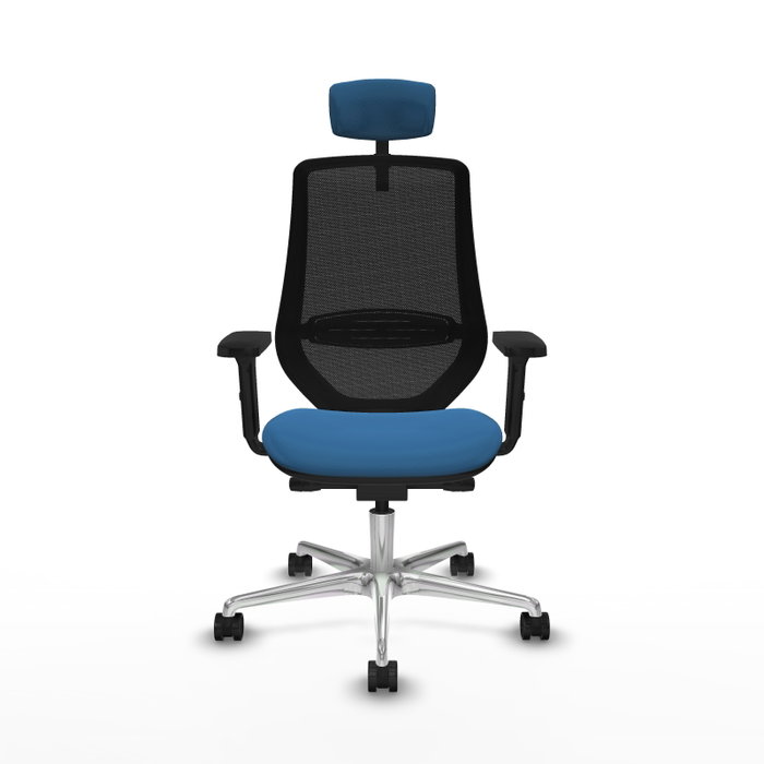 PIQUERAS Y CRESPO Silla de oficina Mardos con mecanismo Sincro/Traslack, Azul claro y Negro PIQUERAS Y CRESPO Silla de oficina Mardos con mecanismo Sincro/Traslack, Azul claro y Negro