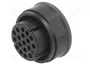 HARTING Conector UIC558 Hembra de 18 Pines Redondo