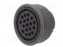HARTING Conector UIC558 Hembra de 18 Pines Redondo