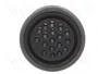 HARTING Conector UIC558 Hembra de 18 Pines Redondo