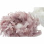 DKD Home Decor Corona de Pluma y Espuma Surtido de 2 Unidades (40x40x6 cm)