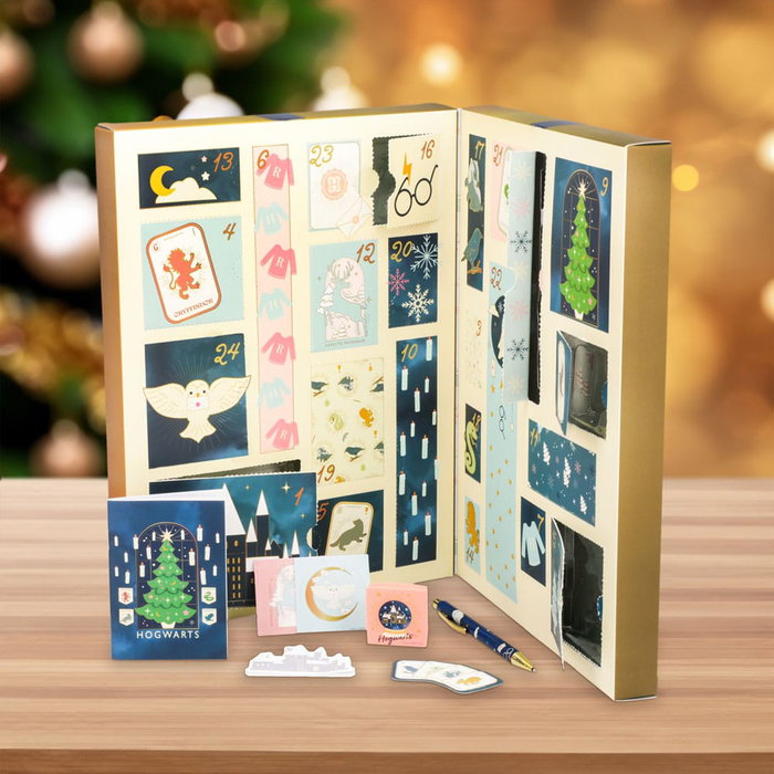 Harry Potter Calendario de Adviento Papelería 24 Day Hogwarts