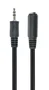 Gembird Cable de Audio de Extensión Alargador Jack 3.5mm Macho a Hembra (M/F) 1.5 Metros - Negro