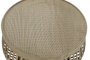 DKD Home Decor Set de 2 Mesitas Auxiliares de Ratán y Bambú, 51x51x34 cm, Natural