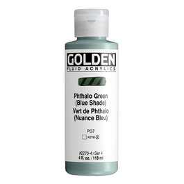 Golden Fluid Colores Acrílicos Verde Thalo Tono Azul 118ml