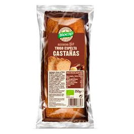 BIOCOP Bizcocho de Castañas con Trigo Espelta Bio 250Gr