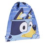 Cerdá Saquito Escolar Bluey 33x27x1 cm para Niños 3 Años, Color Azul